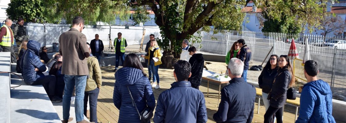Oficina de demonstração de soluções urbanísticas ecológicas na EB da Horta das Figueiras