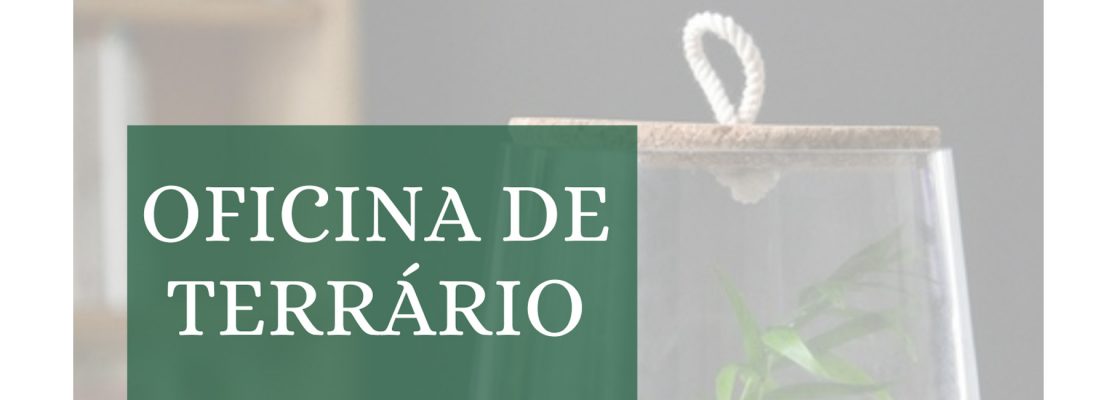 Arquivado: Oficina de Terrário