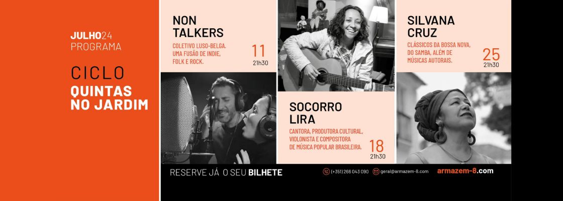 Arquivado: Quintas no Jardim – 4º Festival | Armazém 8