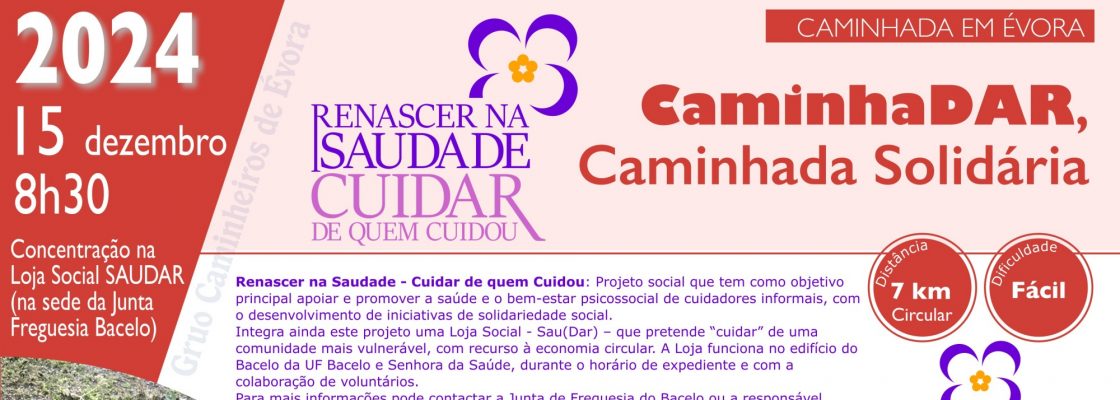 Arquivado: CaminhaDAR, Caminhada Solidária 2024
