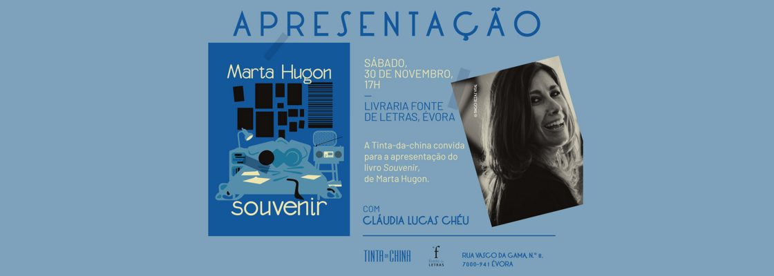 Arquivado: Apresentação do livro “Souvenir” de Marta Hugon, com a presença da auto...