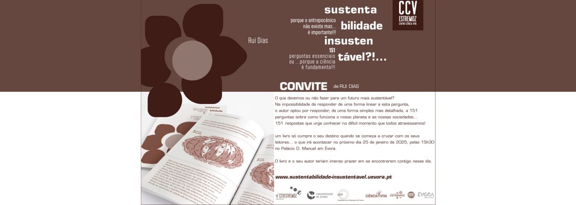 Arquivado: Apresentação do Livro “Sustentabilidade Insustentável” | Rui Dias- Prof...