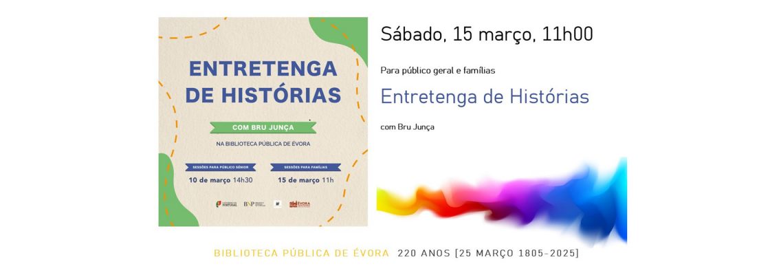 Arquivado: Entretenga de histórias, com Bru Junça | Famílias