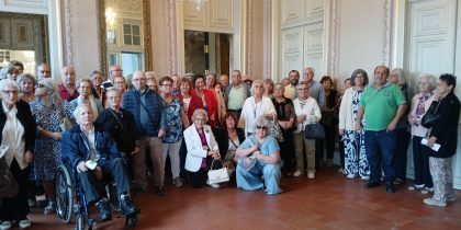 Utentes do Centro de Convívio da CME conheceram o Palácio de Queluz