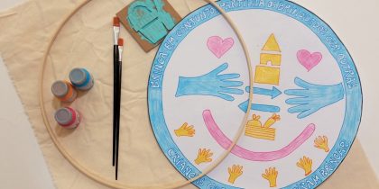 IMPRESSÕES DA LUDOTECA | Oficina de Expressão Plástica – técnica de carimbo