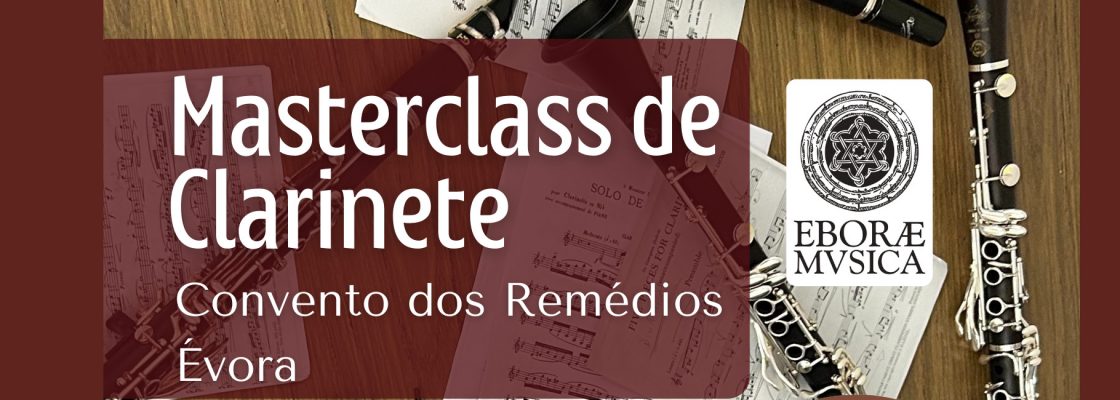Masterclass de Clarinete com Luis Gomes