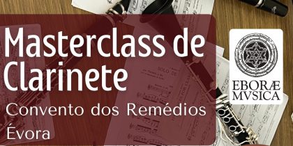 Masterclass de Clarinete com Luis Gomes